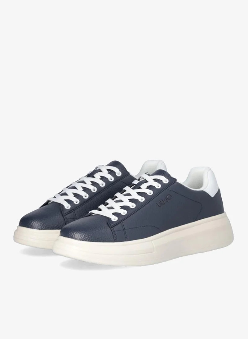 Liu Jo Hammered leather sneakers